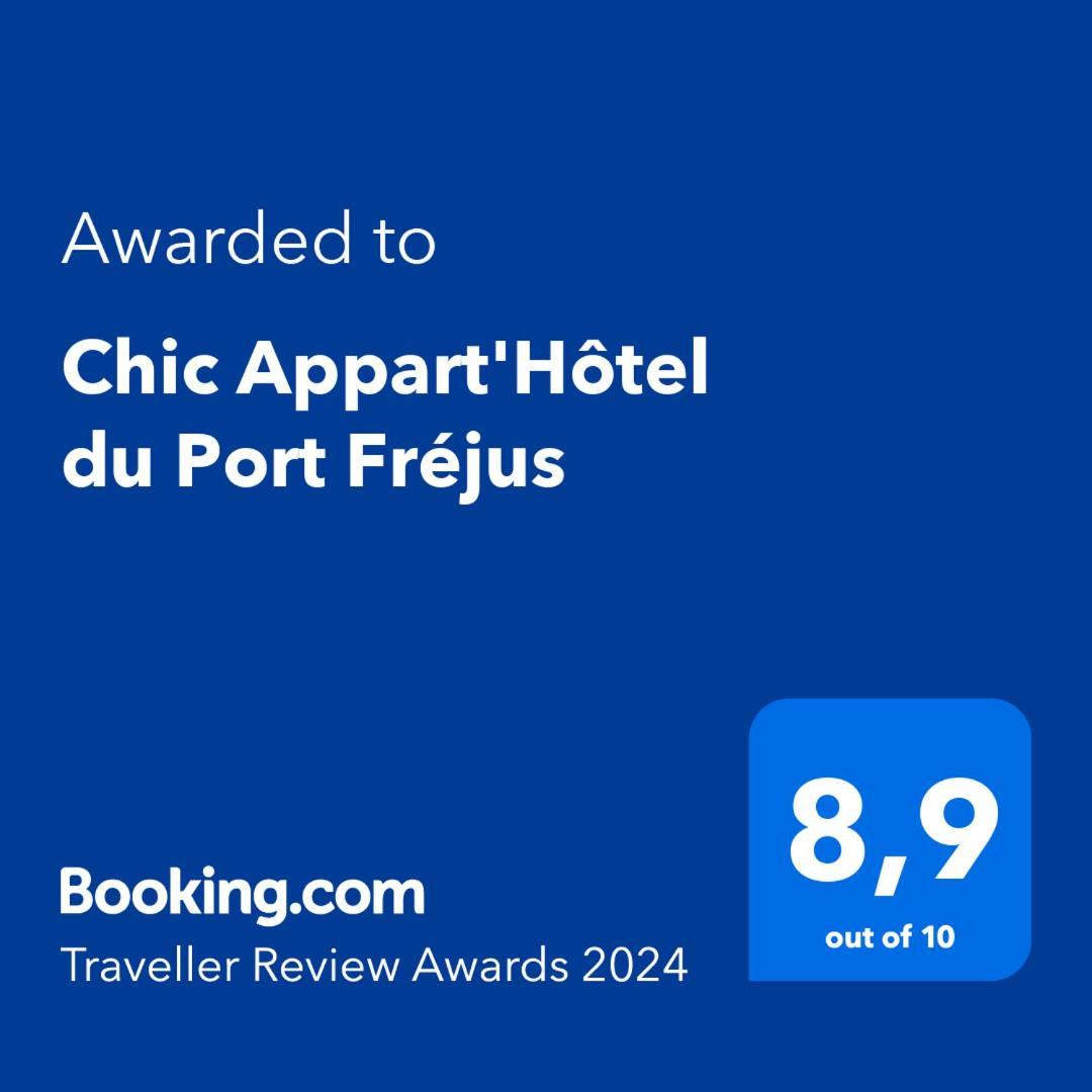 Chic Appart Du Port Fréjus Buitenkant foto